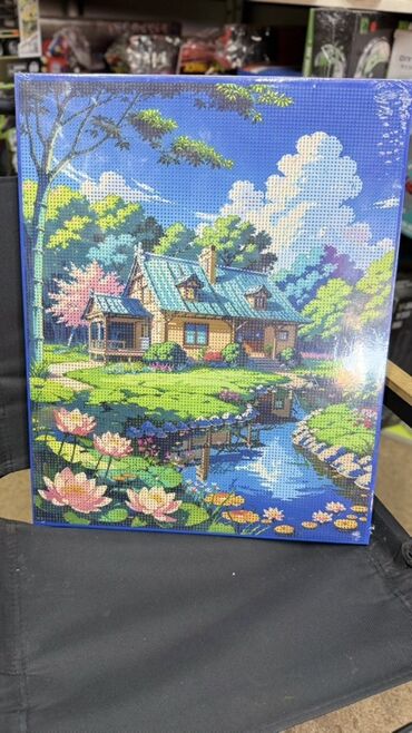 Другие предметы коллекционирования: Картины по номерам/алмазная мозаика на холсте (на подрамнике), наборы — 12