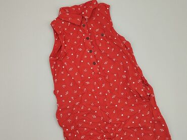slim fit koszula: Koszula 10 lat, stan - Idealny, wzór - Print, kolor - Czerwony