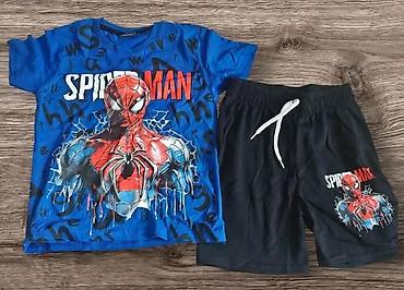 puma lakovane patike: Dečiji komplet sa motivom Spider-Man - Dvodielni set: kratka majica i — 1