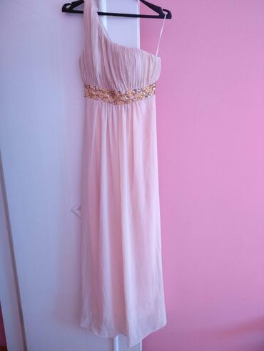 haljinice na bretele: XL (EU 42), bоја - Roze, Večernji, maturski, Na bretele