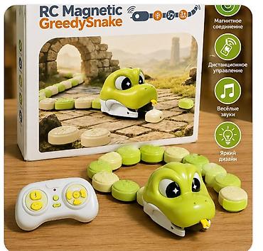 Игрушка «RC Magnetic GreedySnake» — радиоуправляемая магнитная змейка