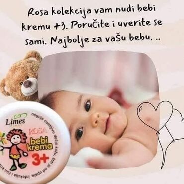 Ostale dečije stvari: BEBI KREMA 🍭🍭🍭 Bebi krema sa cinkom, alantoinom i ekstraktom nevena — 8