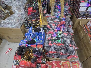 Yolka işıqları: Yeni il və bayram dekorasiyaları – LED işıqlar və bəzəklər Məhsullar — 1