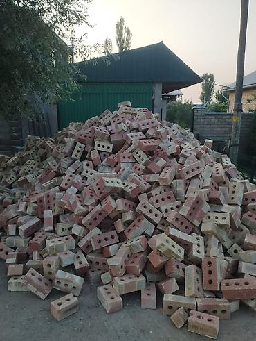 Строительный кирпич: Пустотелый, дырчатый, Жженый кирпич, Полублок, 250×120×90 at lalafo.kg — 4 Строительный кирпич: Пустотелый, дырчатый, Жженый кирпич, Полублок, 250×120×90 — 4