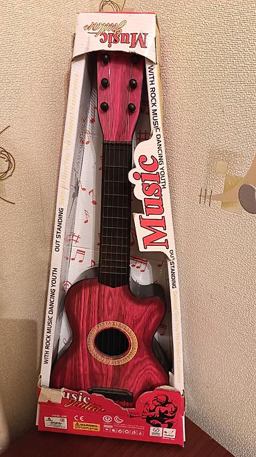 бас гитара: Uşaq üçün musiqi oyuncağı – mini gitara - Model: Music Guitar (Music — 1