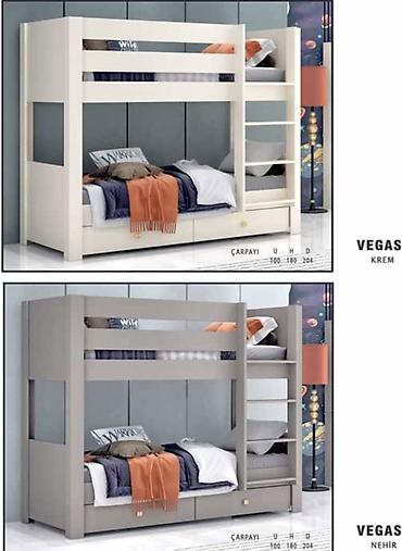 qara mum: İki mərtəbəli “VEGAS” uşaq/yeniyetmə çarpayısı Fabrik istehsalı — 1