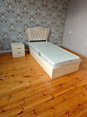 Çarpayılar: Yeni, Təknəfərlik çarpayı, Bazasız, Matras ilə, Siyirməsiz, Azərbaycan — 2