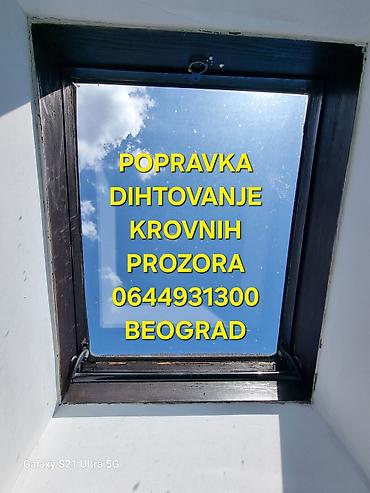 lep dom: Popravka dihtovanje krovnih prozora sanacija curenja zamena trulih — 7