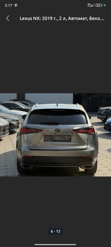 Lexus: Lexus NX: 2020 г., 2 л, Автомат, Бензин, Кроссовер — 10