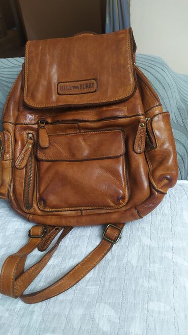 Рюкзаки: Рюкзак Hill Burry из натуральной кожи - Материал: натуральная кожа — 11