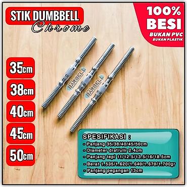 Ştanqlar və ştanq diskləri: Ştanq üçün qrif, Çəki: 2 kq, Yeni — 1