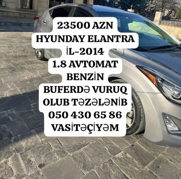 hunday avtomobil: Hyundai Elantra: 1.8 l | 2014 il