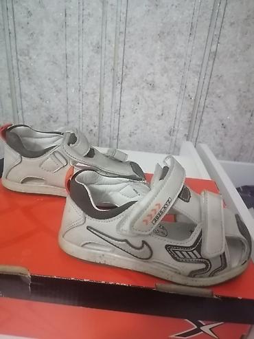 ag cins: Uşaq sandal cütü - Model: bağlanması cüt “cırıltılı” (velkro) ilə — 4