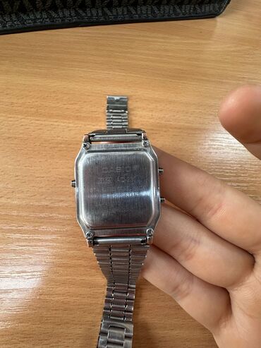 Классические часы: Классические часы часы, Casio, Серебро, Япония, Водонепроницаемые, Мужские, Новый