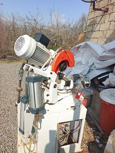 sehf qapi: Pnevmatik dairəvi mişar – metal/profil kəsmə aparatı - Güclü elektrik — 2