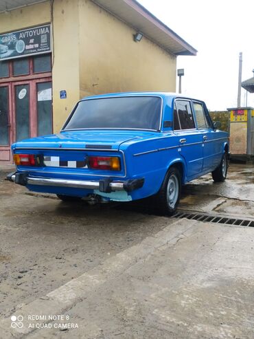 VAZ (LADA): VAZ 2106, göy rəngli, sedan kuzov. Xarici: - Klassik “2106” ön — 7