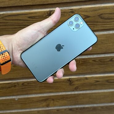 редми к60 ультра цена в бишкеке: IPhone 11 Pro Max, Колдонулган, 256 ГБ, Alpine Green, 100 %