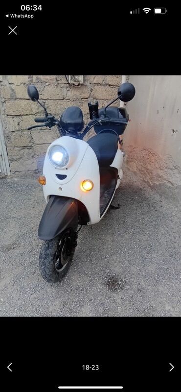 Mopedlər,skuterlər: Şəxsi Volta VS2 elektroskuterimi satıram. Vəziyyət: min və sür — 21