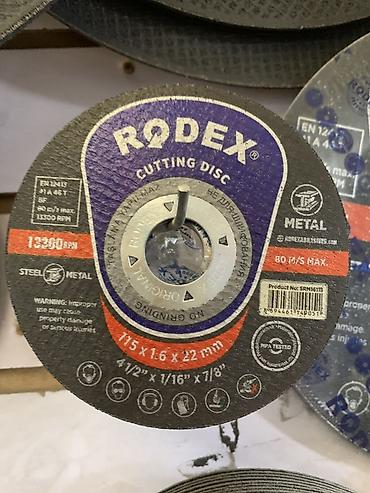 Отрезной диск RODEX для металла - Тип: Cutting Disc (отрезной круг)