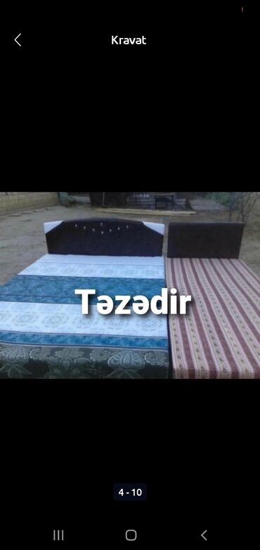 Çarpayılar: Yeni, İkinəfərlik çarpayı, Bazasız, Matrassız, Siyirməsiz, Azərbaycan — 5