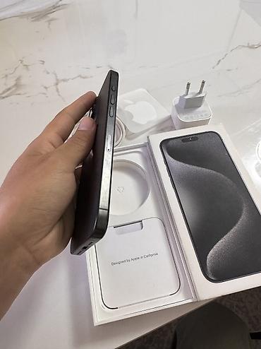 iphone 15 pro max бу: IPhone 15 Pro Max, Б/у, 256 ГБ, Black Titanium, Зарядное устройство, Защитное стекло, Чехол, 94 % — 5
