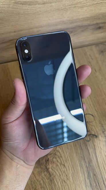 Apple iPhone: IPhone Xs, Б/у, 64 ГБ, Защитное стекло, Чехол, 100 %