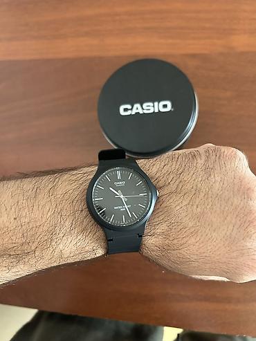 casio saat qiyməti: CASIO Quartz kişilər üçün klassik qol saatı. Yenidir Istifade — 3