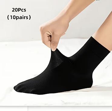 Носки и белье: 20 ədəd (10 cüt) nəfəsalan corab dəsti 10cütü 5azn. Çatdırılma var — 1