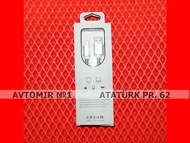 Avtoelektronika: Iphone 1 kabel 🚙🚒 ünvana və bölgələrə ödənişli çatdırılma 💳birkart — 1