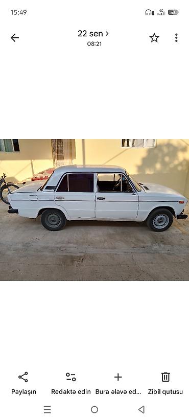 mtz 1025.2 satilir: VAZ 2106 avtomobili təqdim olunur. Klassik sedan kuzovlu modeldir, ağ — 4