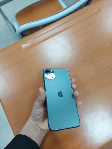 Apple iPhone: IPhone 11 Pro Max, Б/у, 64 ГБ, Зеленый, 82 %