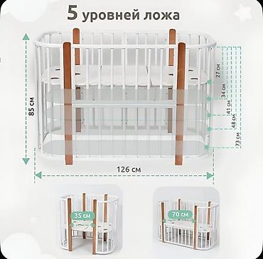 27: Кроватка-трансформер SoftSpace Eco 5в1 Функционал: - 5 вариантов — 4