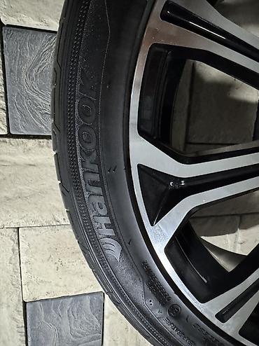 5 110: Продаются масло диски 17R вместе с жирными шинами Hankook 225/45/17 — 2