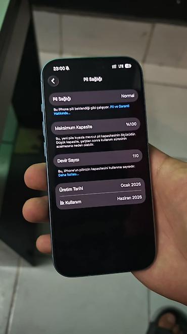 iphone 3: IPhone 17, 256 GB, Mavi, Face ID — 2