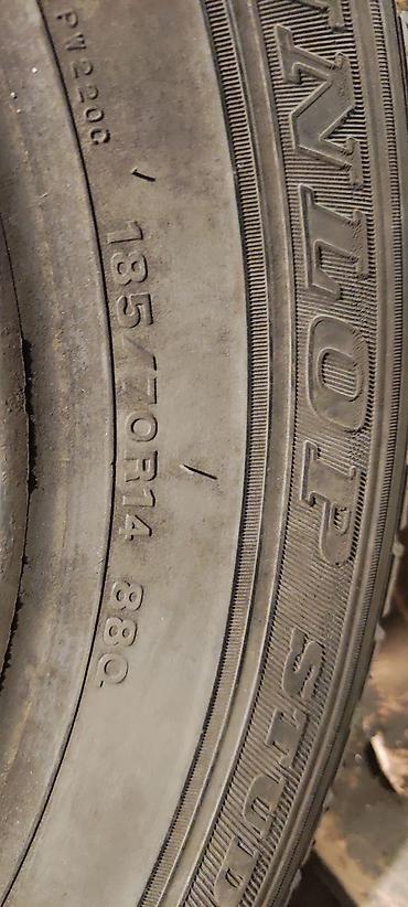 Шины: Продаю шины состояние на фото 1шина 185/70 r14 4 шины 175/70r14 по — 7