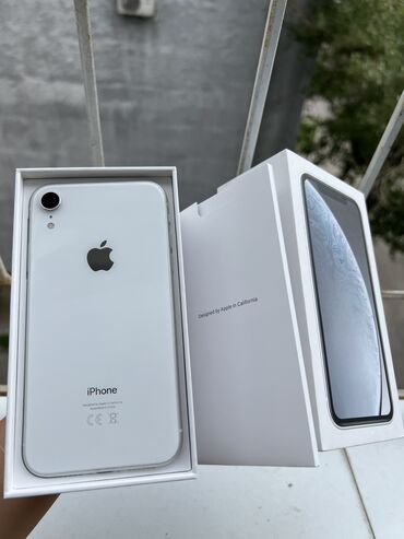 корпус xr: IPhone Xr, 128 ГБ, Белый, Защитное стекло, Чехол, Коробка, 79 %