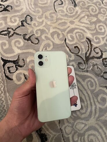 айфон 12 бу бишкек: IPhone 12, Б/у, 128 ГБ, Alpine Green, Чехол, 78 %