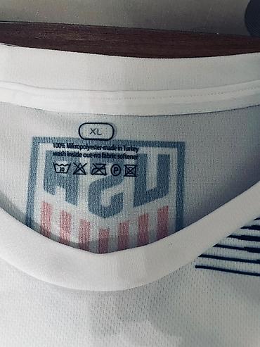 Футболки: Мужская футболка, Nike, XL, цвет - Белый — 3
