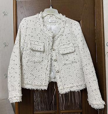 white coat: Продаю твидовый жакет — 1