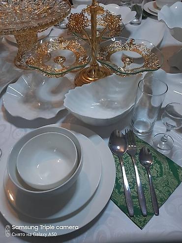 Выездные банкеты: Посуда на прокат. В аренду столы, стулья, посуда, шатры at lalafo.kg — 12 Выездные банкеты: Посуда на прокат. В аренду столы, стулья, посуда, шатры — 12