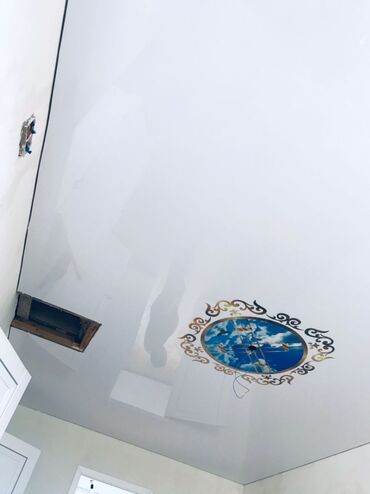 Натяжной потолок: Натяжной потолок Матовое, Глянцевое, 3D потолки Бесплатный замер, Гарантия, Бесплатная консультация — 14