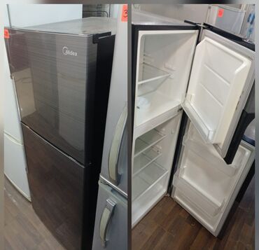 heiner soyuducu: İşlənmiş 2 qapılı Midea Soyuducu Satılır, rəng - Qara