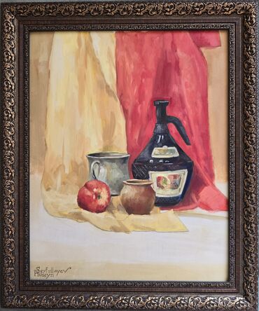 resm eseri: Çərçivə 40 x 50 sm, Taxta