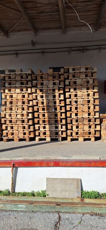 Palletlər, paddonlar: Pallet, 800 х 1200 sm, Ünvandan götürmə, Kredit yoxdur