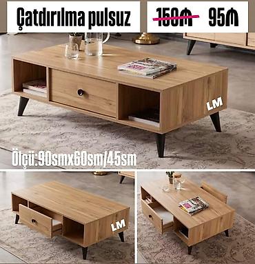 stolar: Kvadrat masa, Təkərsiz, Pulsuz çatdırılma, Pulsuz quraşdırılma — 1