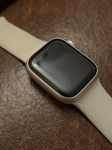 saat alisi: İşlənmiş, Smart saat, Apple, Sensor ekran, rəng - Bej