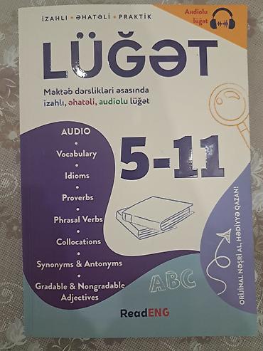 Словари: Məhsul: “Lüğət – 5–11” (ReadENG) Təsvir: M məktəb dərslikləri əsasında — 1