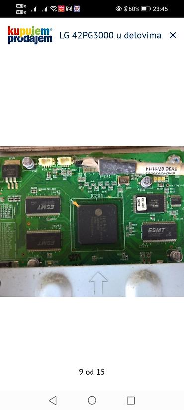 Televizori: LG 42PG3000 – delovi za plazma TV Dostupne ploče i komponente sa — 10