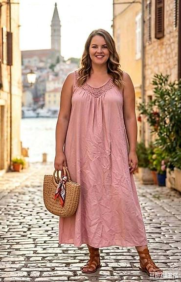 Haljine: Model za punije
Do xxxxl
Viskoza
Crna: 2.700 dinara — 6