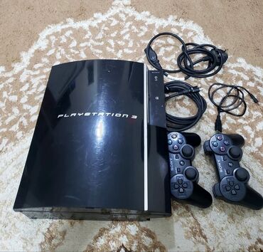 плейстейшын 3: Продам sony playstation 3 fat прошитая в хорошем рабочем состоянии